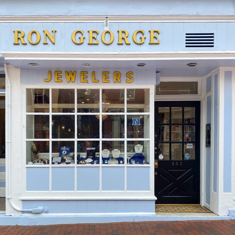 Ron George Jewelers Annapolis Store at 205 Main St. Annapolis, Maryland 21401