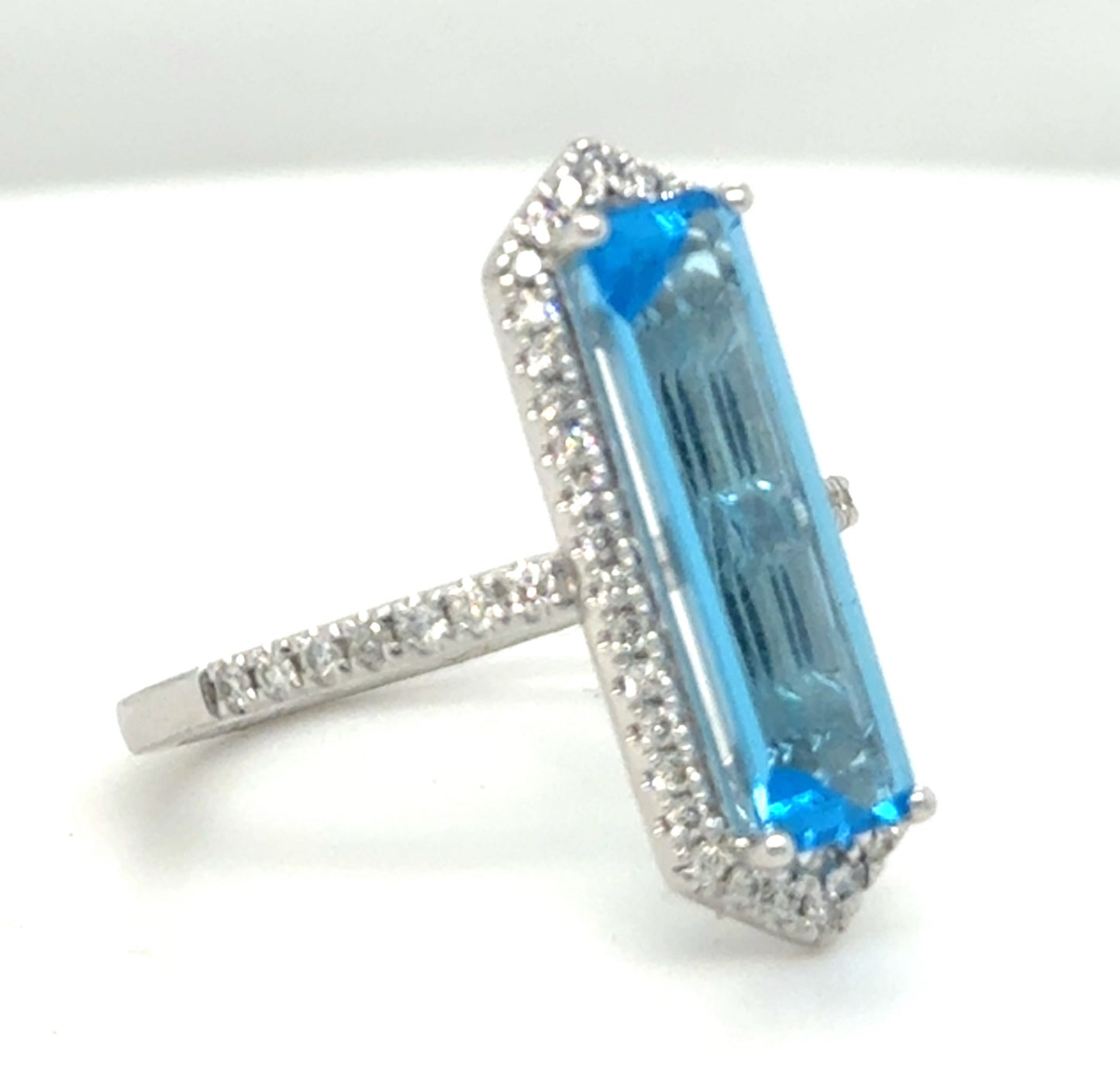 Blue Topaz Ring