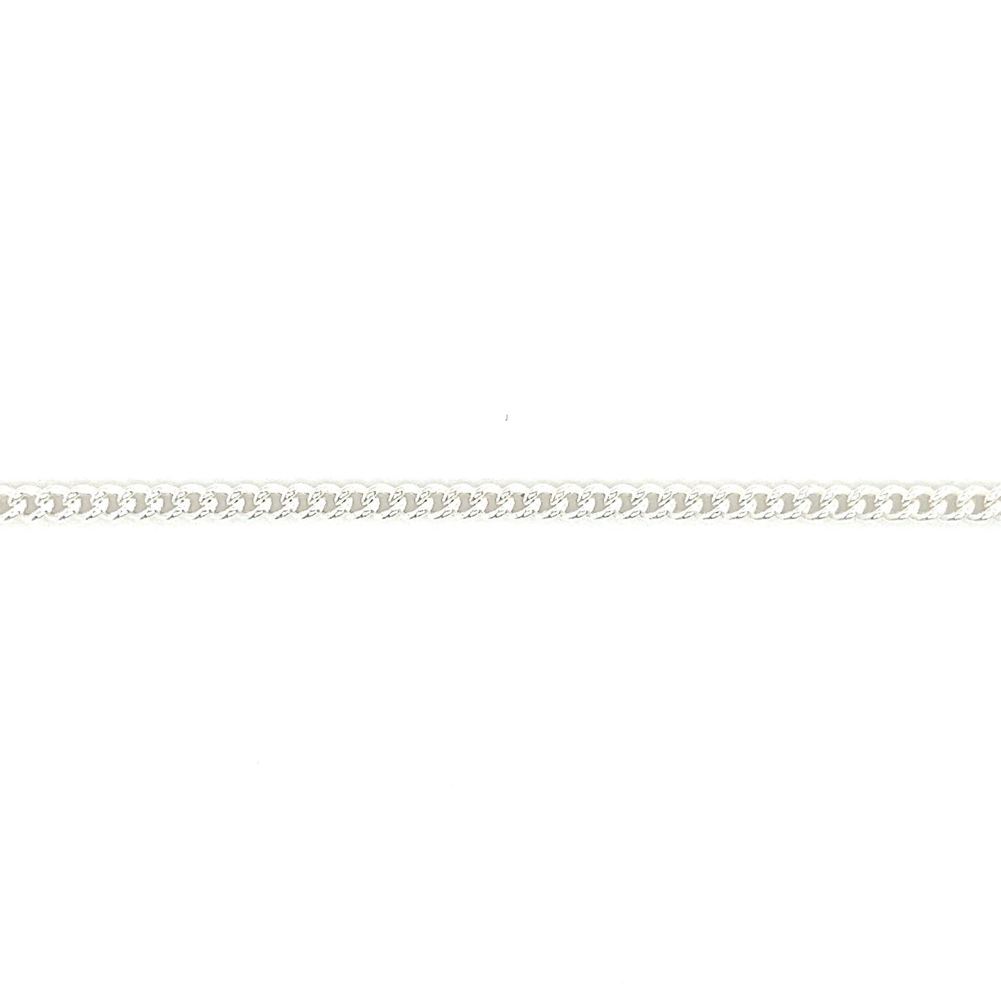 Curb Chain 2.25mm with 24in of Length in Sterling Silver Chain View
