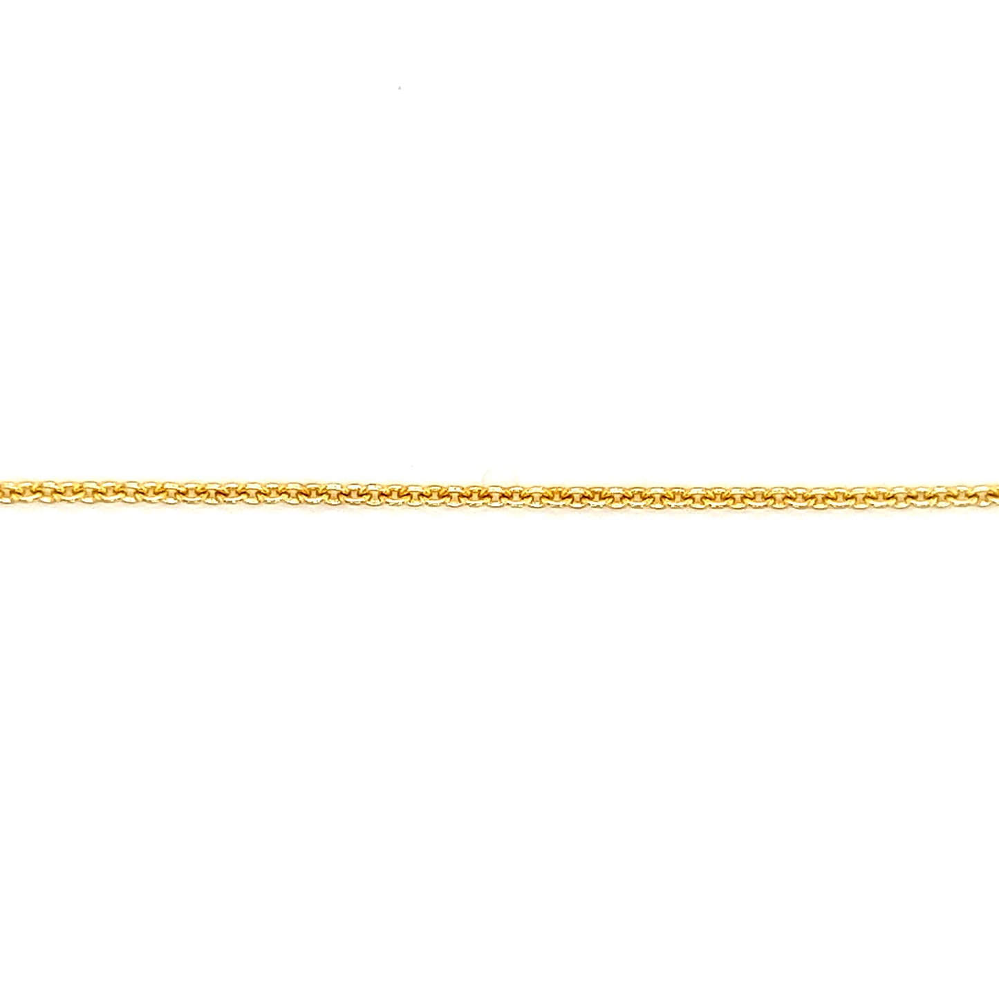 Cable Chain 1.5mm in 14K Yellow Gold Chain View