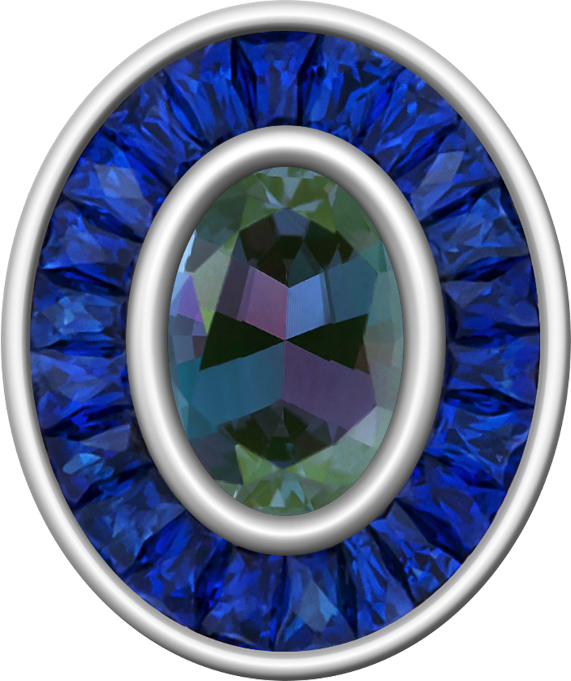 Alexandrite Centerpiece Eternal MX™ Class Ring Mod™