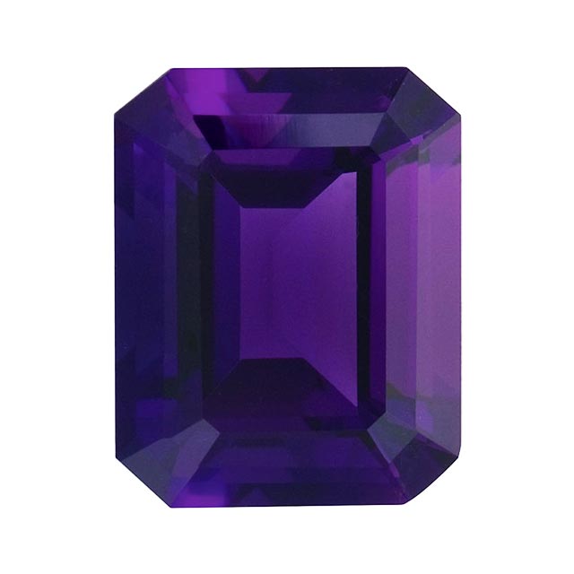 Loose Amethyst Gemstone (RGJ-Amethyst) Emerald AAA