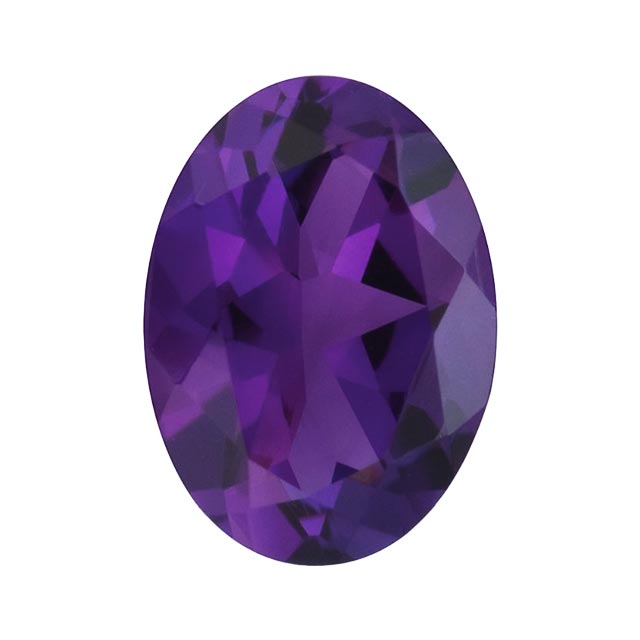 Loose Amethyst Gemstone (RGJ-Amethyst) Oval AAA