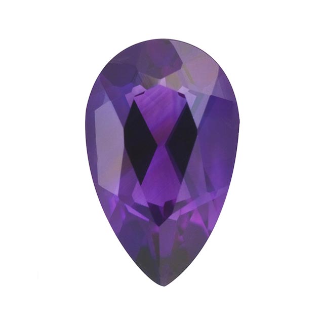 Loose Amethyst Gemstone (RGJ-Amethyst) Pear AAA