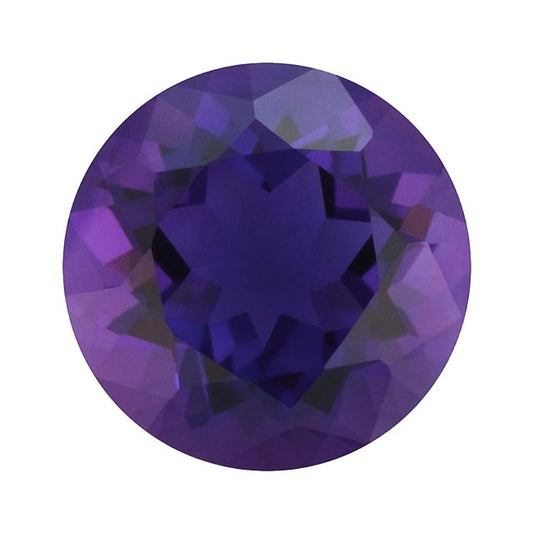 Loose Amethyst Gemstone (RGJ-Amethyst) Round AAA