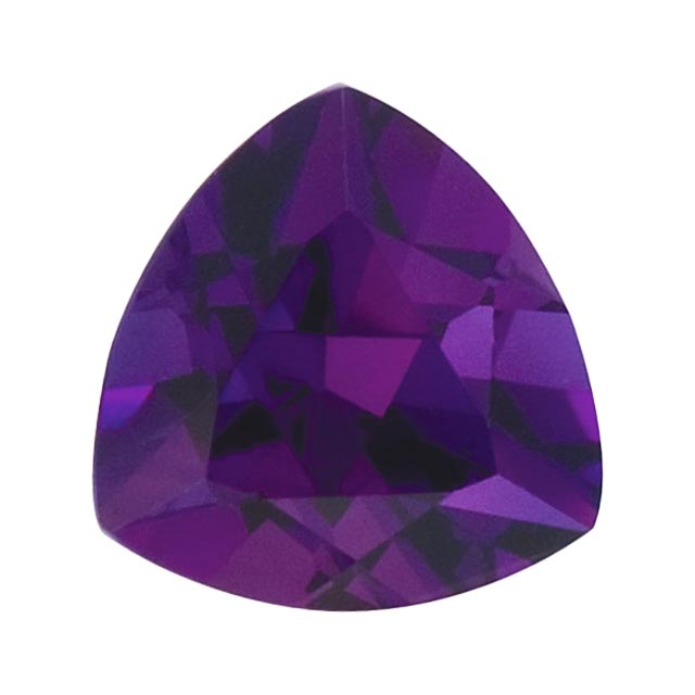 Loose Amethyst Gemstone (RGJ-Amethyst) Trillion AAA