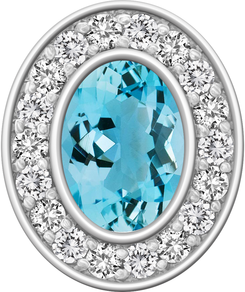 Aquamarine Pro M18™ Class Ring Mod™