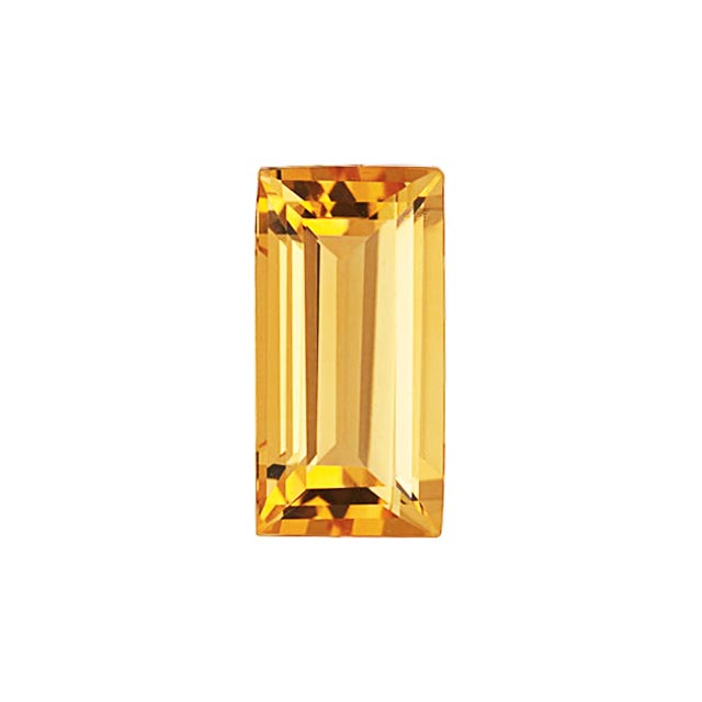 Loose Citrine Gemstone (RGJ-Citrine) Baguette A
