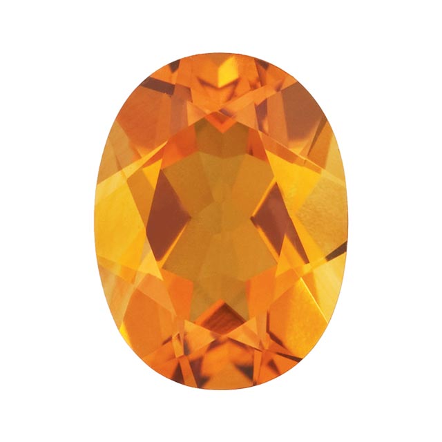 Loose Citrine Gemstone (RGJ-Citrine) Oval AAA