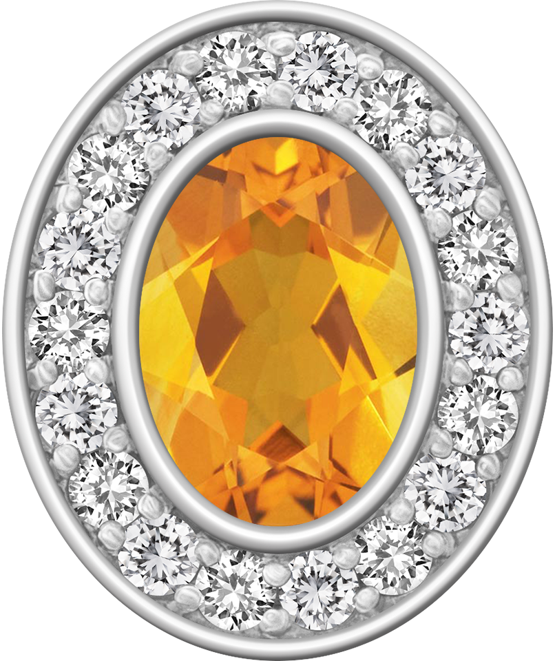 Citrine Centerpiece Pro M18™ Class Ring Mod™