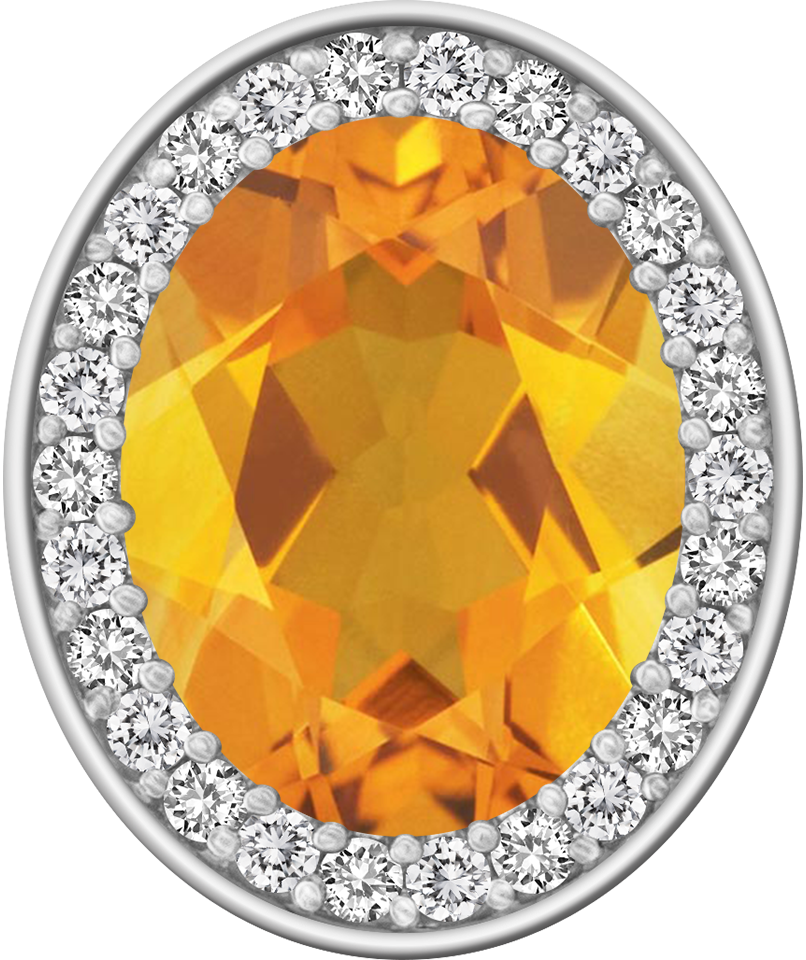 Citrine Centerpiece ProPlus M26™ Class Ring Mod™