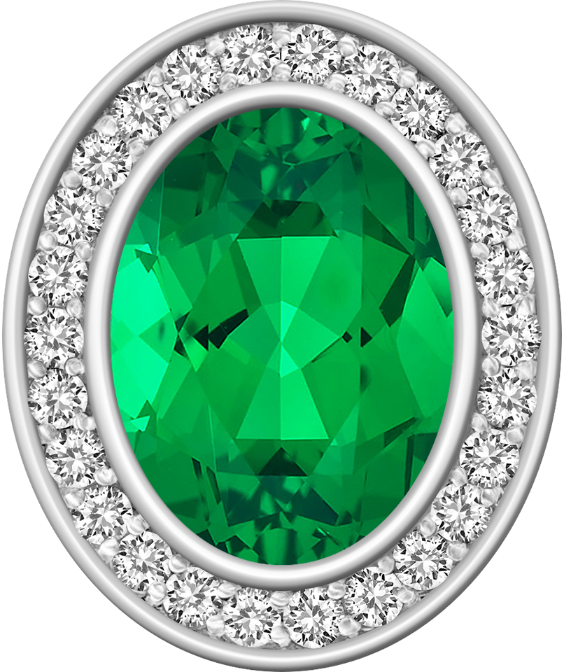 Emerald Centerpiece Pro M26™ Class Ring Mod™