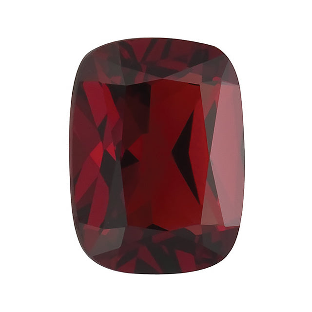 Loose Garnet Gemstone (RGJ-Garnet) Mozambique Cushion Long