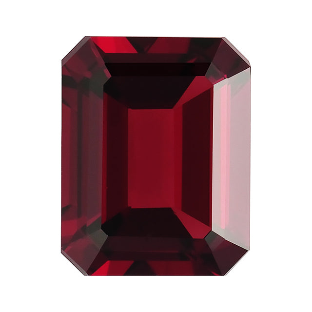 Loose Garnet Gemstone (RGJ-Garnet) Mozambique Emerald Octagon