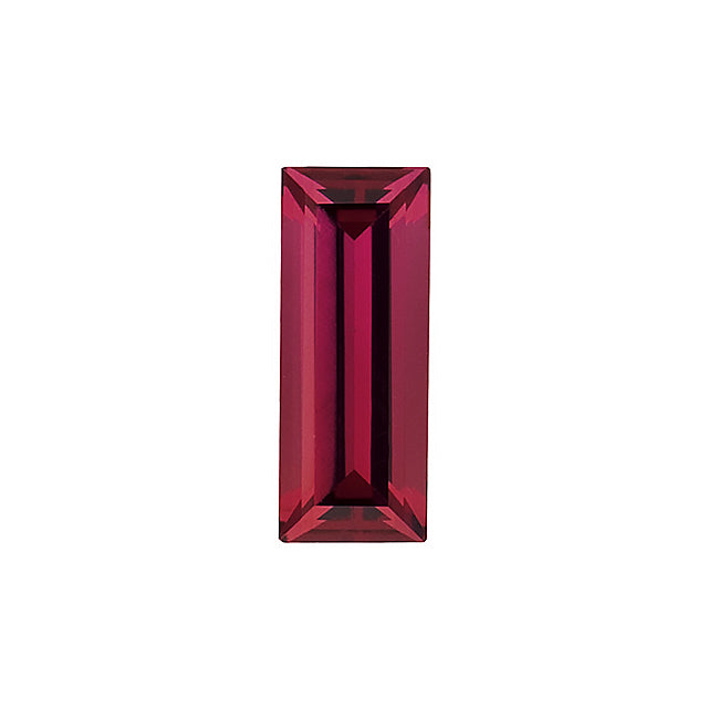 Loose Rhodolite Garnet Gemstone (RGJ-Rhodolite-Garnet) Baguette