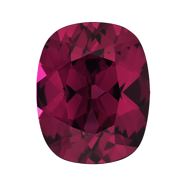 Loose Rhodolite Garnet Gemstone (RGJ-Rhodolite-Garnet) Cushion Long