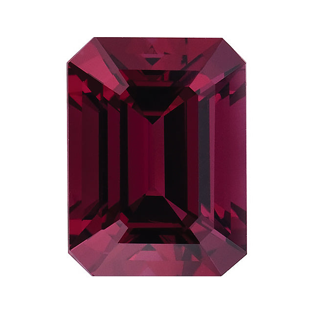 Loose Rhodolite Garnet Gemstone (RGJ-Rhodolite-Garnet) Emerald Octagon