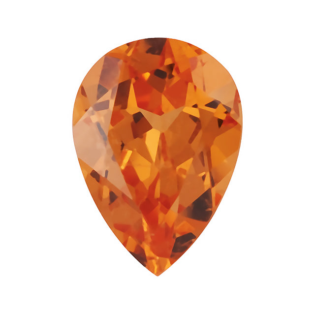 Loose Spessartite Garnet Gemstone (RGJ-Spessartite-Garnet) Pear