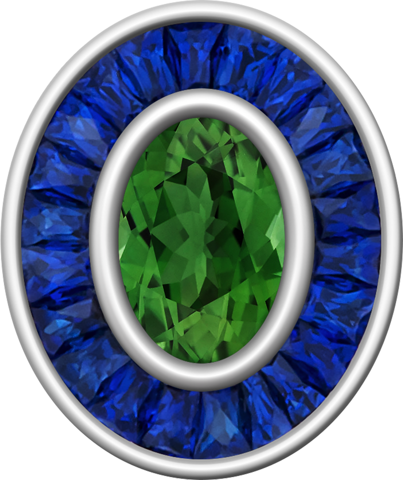 Green Tourmaline Eternal MX™ Class Ring Mod™