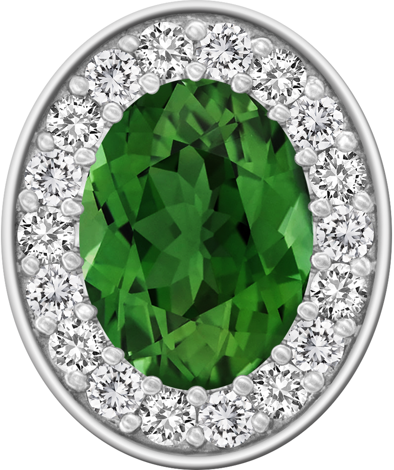 Green Tourmaline Centerpiece ProPlus M18™ Class Ring Mod™