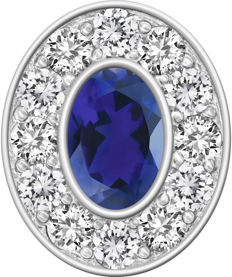 Iolite Centerpiece Pro M12™ Class Ring Mod™