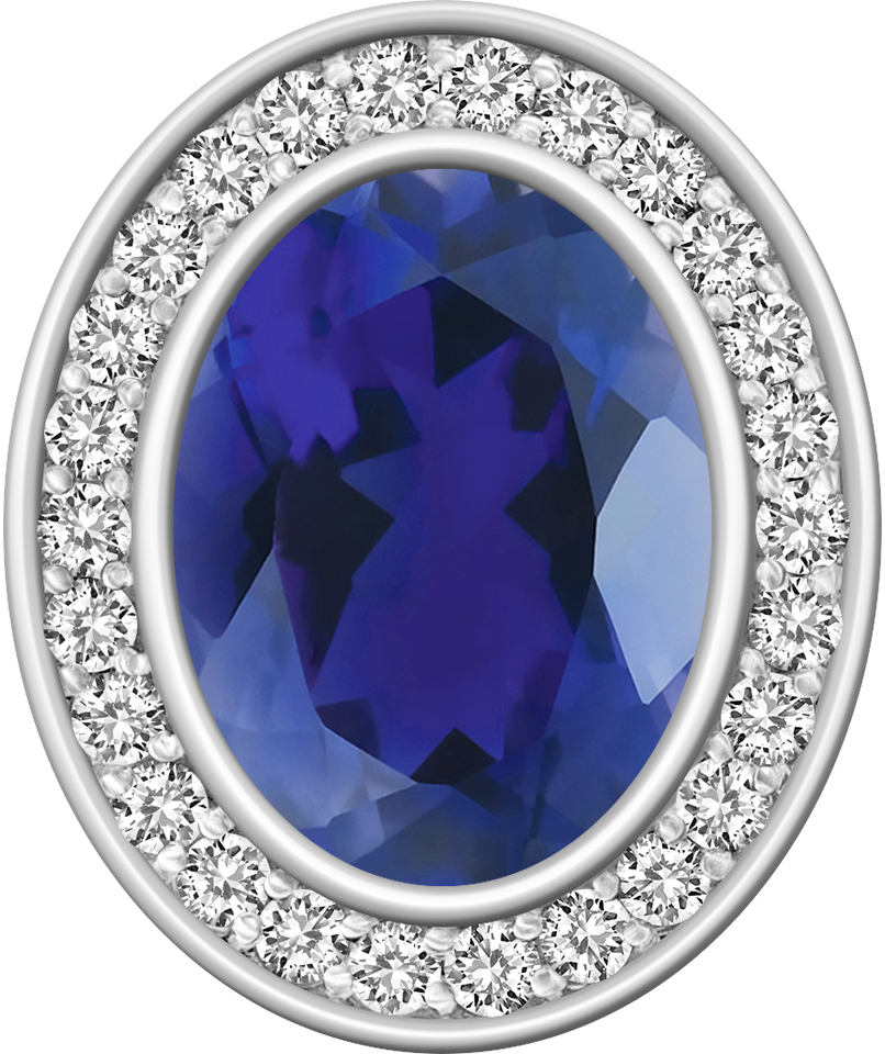 Iolite Centerpiece Pro M26™ Class Ring Mod™
