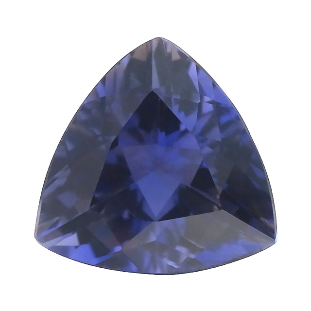 Loose Iolite Gemstone Trillion