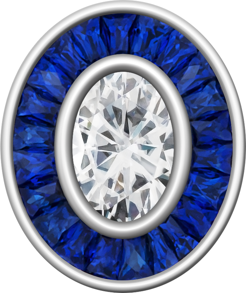 Moissanite Centerpiece Eternal MX™ Class Ring Mod™