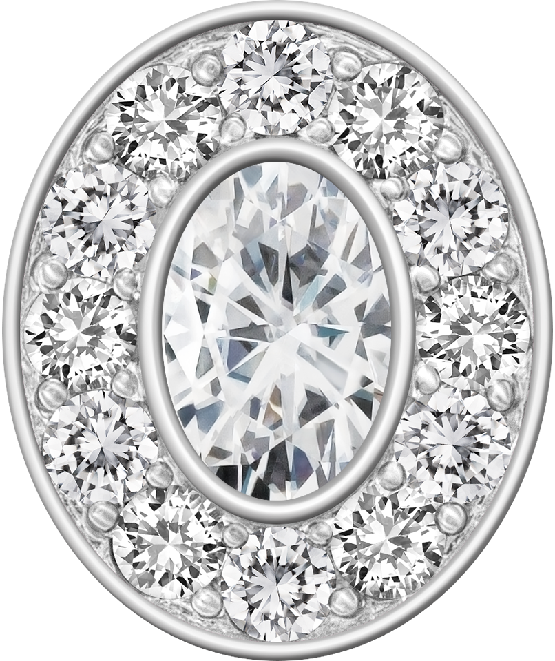 Moissanite Centerpiece Pro M12™ Class Ring Mod™