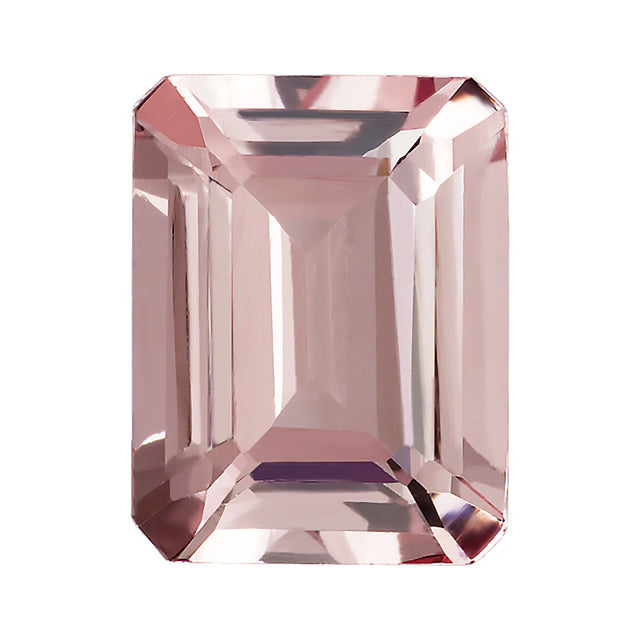 Loose Morganite Gemstone (RGJ-Morganite) Octagon