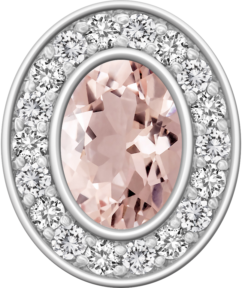 Morganite Centerpiece Pro M18™ Class Ring Mod™