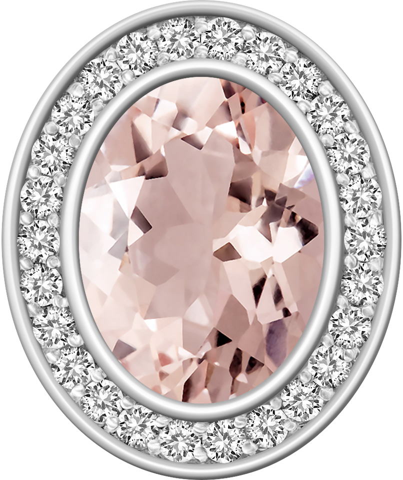 Morganite Centerpiece Pro M26™ Class Ring Mod™