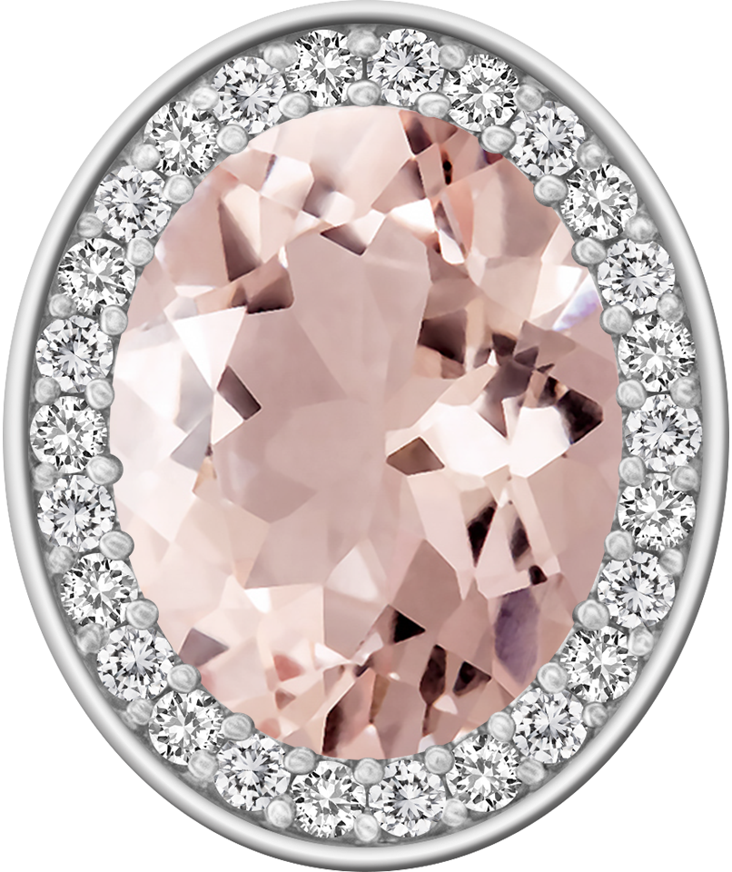 Morganite Centerpiece ProPlus M26™ Class Ring Mod™