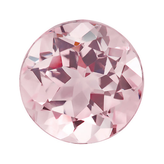 Loose Morganite Gemstone (RGJ-Morganite) Round