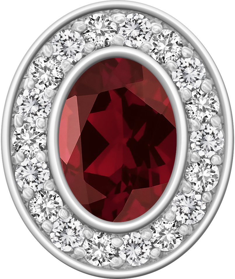 Mozambique Garnet Pro M18™ Class Ring Mod™