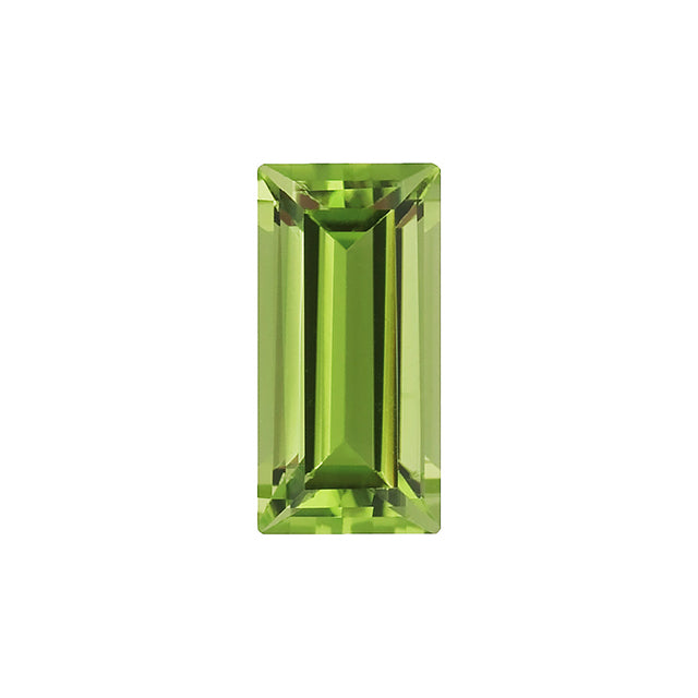 Loose Peridot Gemstone (RGJ-Peridot) Baguette
