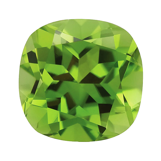 Loose Peridot Gemstone (RGJ-Peridot) Cushion Short