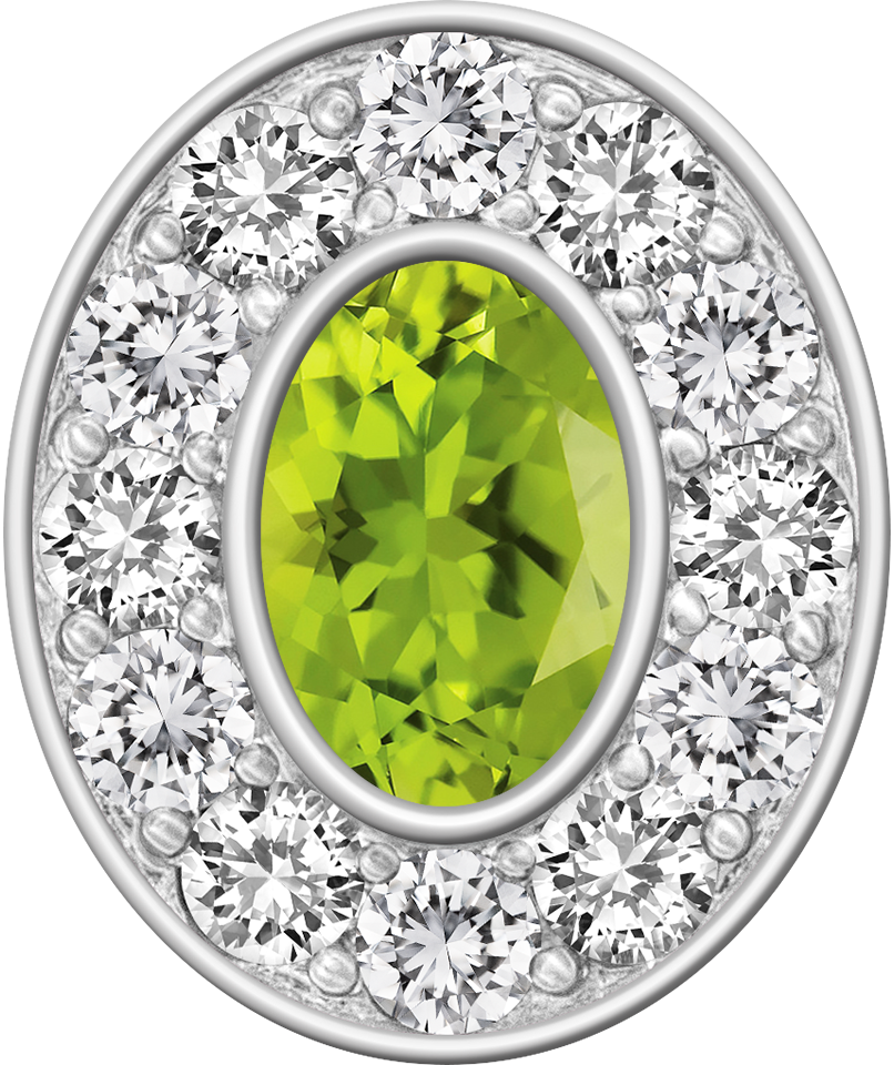 Peridot Centerpiece Pro M12™ Class Ring Mod™