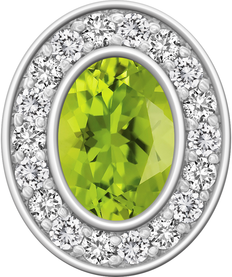 Peridot Centerpiece Pro M18™ Class Ring Mod™