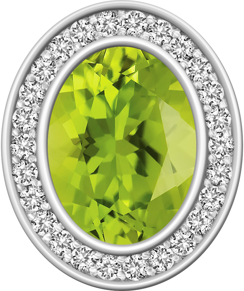 Peridot Centerpiece Pro M26™ Class Ring Mod™