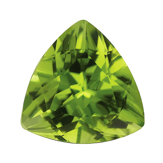 Loose Peridot Gemstone (RGJ-Peridot) Trillion