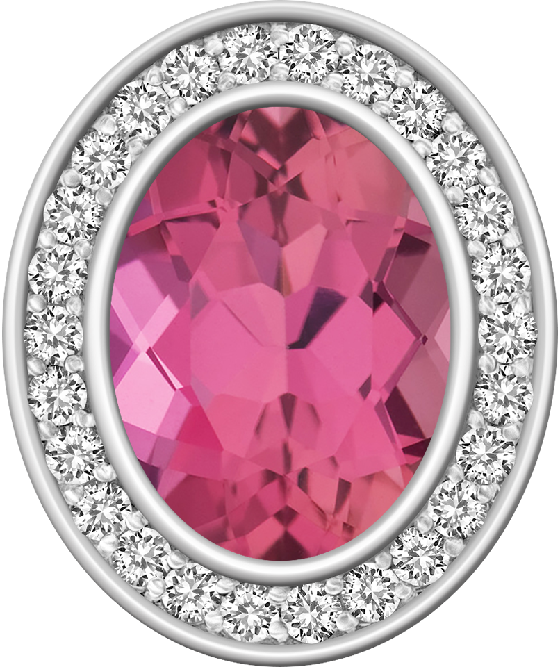 Pink Tourmaline Centerpiece Pro M26™ Class Ring Mod™