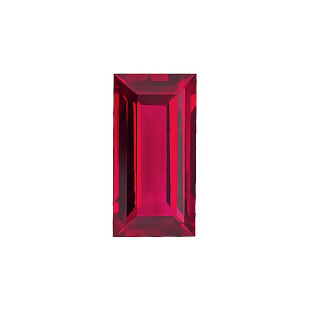 Loose Ruby Gemstone (RGJ-Ruby) Baguette