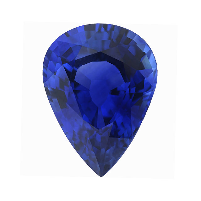 Loose Blue Sapphire Gemstone (RGJ-Blue-Sapphire) Pear