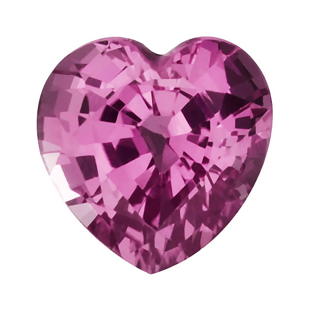 Loose Pink Sapphire Gemstone (RGJ-Pink-Sapphire) Heart