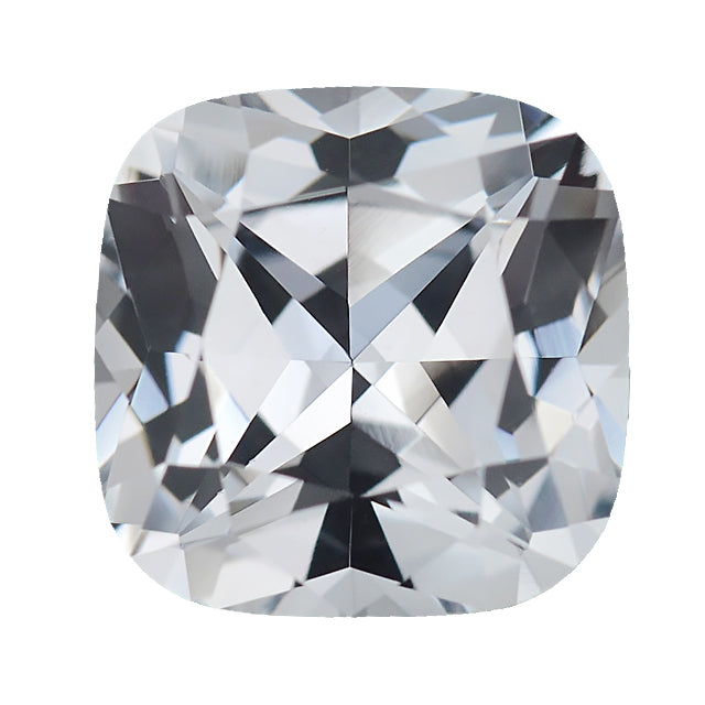 Loose White Sapphire Gemstone (RGJ-White-Sapphire) Cushion Short