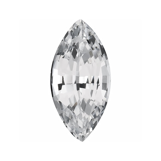 Loose White Sapphire Gemstone (RGJ-White-Sapphire) Marquise