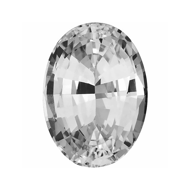 Loose White Sapphire Gemstone (RGJ-White-Sapphire) Oval