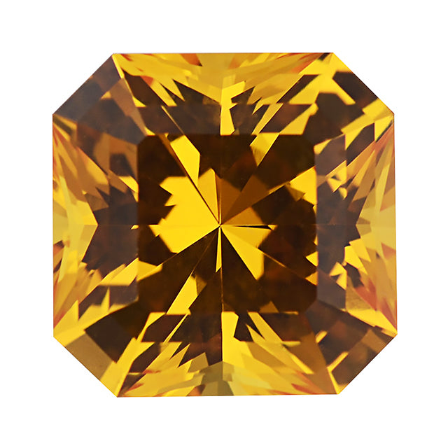 Loose Yellow Sapphire Gemstone (RGJ-Yellow-Sapphire) Asscher