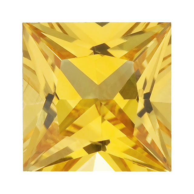 Loose Yellow Sapphire Gemstone (RGJ-Yellow-Sapphire) Princess